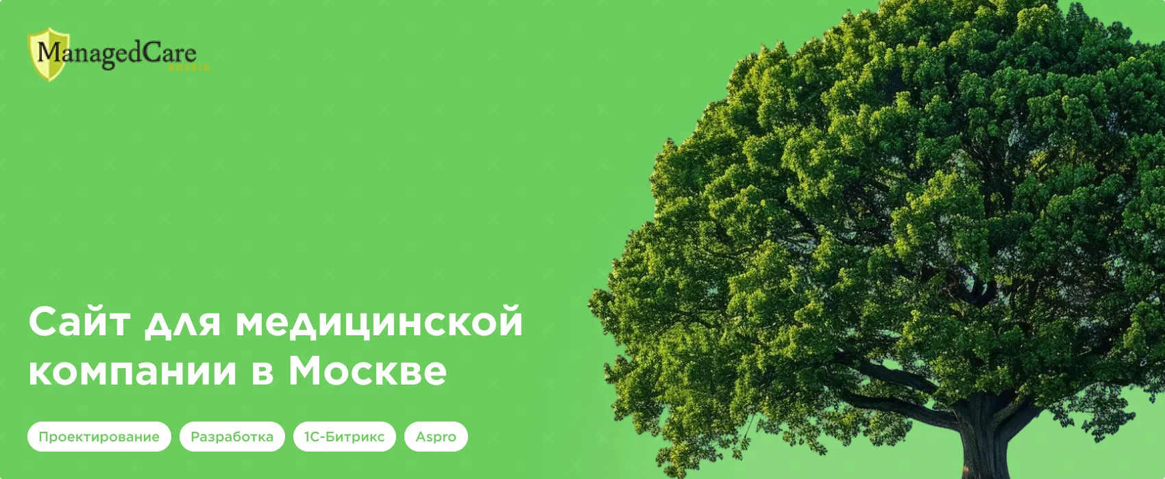 Сайт для медицинской компании в Москве